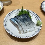 大衆食堂 てんぐホール - 〆サバ。