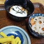 時葵 - 牡蠣フライ定食の小鉢