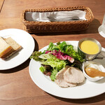 アルカフェ - ランチセットの前菜