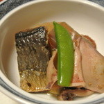 はせ川 - 炊合せ　身欠き鰊と烏賊