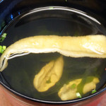 富松うなぎ屋 - 鰻の肝吸い物