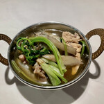 Spice & Dining KALA - お食事　比内地鶏のビリたんぽといぶりがっこアチャール