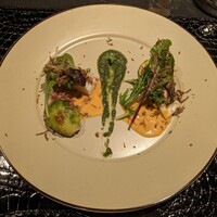 鉄板焼き あさひ - 宇和島鯛と焼き野菜
                      