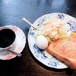 カフェドムッシュ - モーニング（全体）