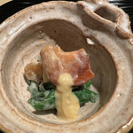 富小路 やま岸 - 赤貝のヌタ