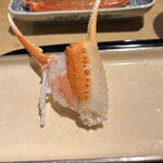 富小路 やま岸 - 半生蟹の爪