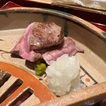 銀座 しのはら - 玉鋼で焼いた滋賀産合鴨