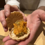 銀座 しのはら - ピスタチオ入り