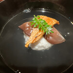 銀座 しのはら - ホタテ真薯