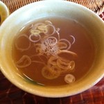 並木藪蕎麦 - そば湯