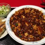 光華園 - 麻婆定食，美味しかった～。
