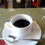 イルカプリッチョ - セットのコーヒー