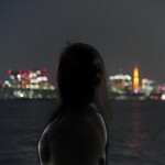 鮨 尚充 - 屋形船外で東京タワーをバックに