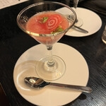 レストラン Chef's Theatre - ビーツのムース