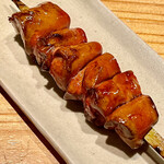 とり茶太郎 - 比内地鶏のレバー　トロトロです