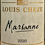 渡辺料理店 - Louis ChezeのMarsanne 2020　名前の通りマルサンヌ100％です