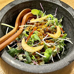 渡辺料理店 - メインに合わせてサラダを出してもらいました