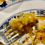 渡辺料理店 - 今日はトマトに加えてパースニップも使っています