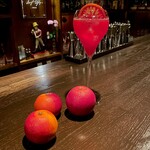 バー エイジング - ブラッディオレンジのスクリュードライバー