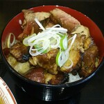 松屋製麺所 - 焼豚ご飯(300円)