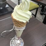 田丸屋 - わさびソフトクリーム
