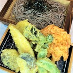 Seasonal taste tempura soba