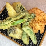 Tenpura Tentora - 春天7種盛り