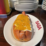 GRILL BURGER CLUB SASA - 『CHEESE DOG¥900』 ※ホットドッグには付け合わせはありません。 ※平日ランチは、ソフトドリンク付