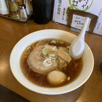 Teuchi Ramen Hayabusa - 味玉醤油ラーメン