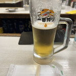 一平 - 一番搾り生ビール　300円