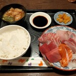 こよみ - お造り定食900円+税