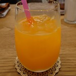 いなだ珈琲舎 - オレンジジュース、うまいです。