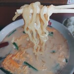 辛麺屋 桝元 - 太麺を選択