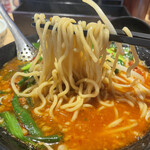 Ikkoku Sakigakedou - 辛いスープにベストマッチの麺