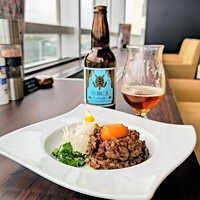 焼肉ぽんが 江ノ島 - 炙りユッケ