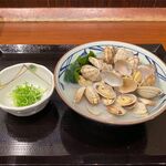 丸亀製麺 - あさりうどん並（790円）