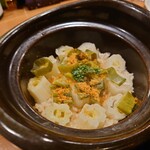 Utage - 深谷葱と唐墨の土鍋ご飯