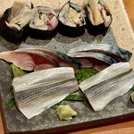 Sushi Uehara - もうこれだけで弘前に来た甲斐があったというものです　旅寿司最高だ！