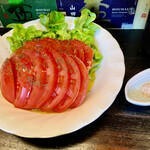 Domon - トマトは藻塩をつけていただきましたがマイギネス級の美味でした