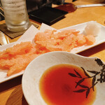 三岩 - 紅生姜の天ぷら
