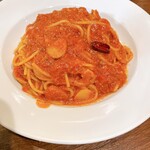 Kapurichoza - トマトとニンニクのスパゲッティ♥