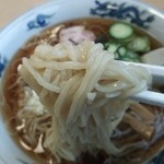 角力軒 - 丼冷やしラーメンの麺