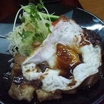 Epokku - おまかせ定食（1,050円）のカツ