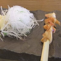 鮨棗 本店 - ほっきひも串焼き