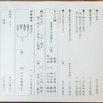 一山いけす - メニュー