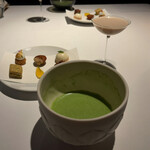 レフェルヴェソンス - アーモンドミルクと抹茶