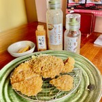 アグーとんかつ コション 浮島通り店 - センベロカツ3種盛り