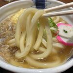 釜たけうどん 明石焼 - かす玉天うどんリフト(2023/2)