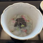 さえき - のれそれのキャビア掛け