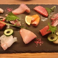 KINKA sushi bar izakaya 渋谷 - osashimi